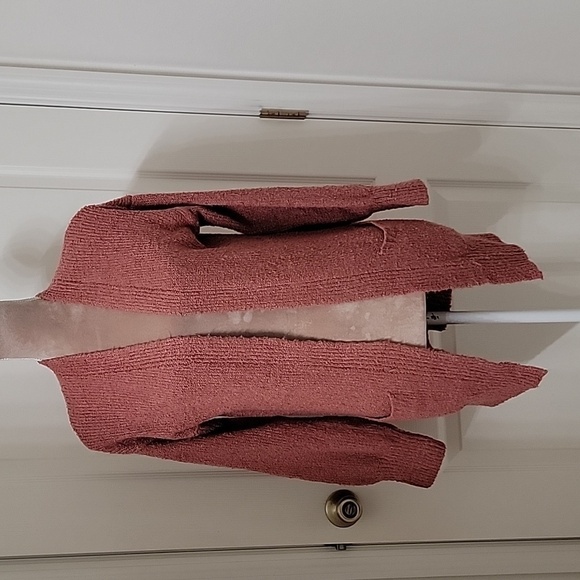SO, Size XS, Dusty Mauve Cardigan, Knobby Knit, Super Soft and has Pockets!!! - Picture 1 of 10